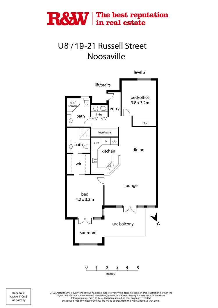 Floorplan of Homely apartment listing, 8/19 Russell Street, Noosaville QLD 4566