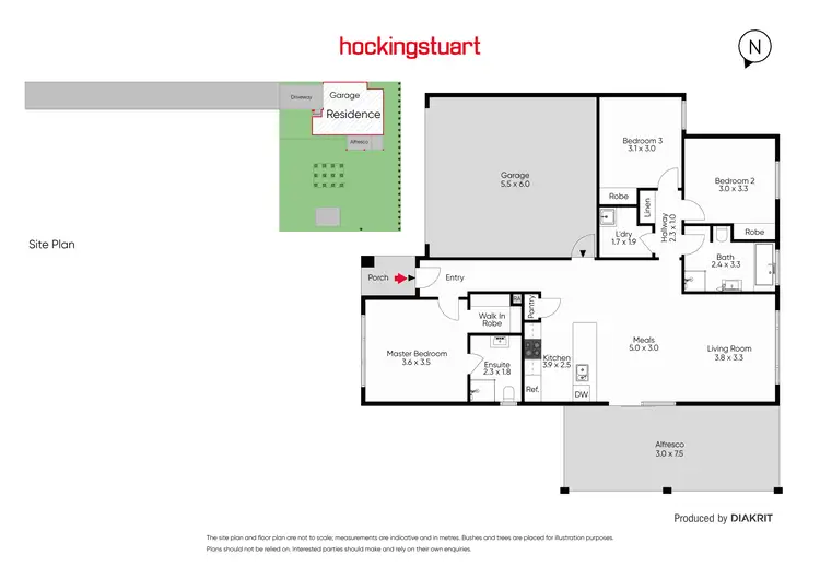Floorplan of Homely house listing, 3/242 Main Road, Hepburn VIC 3461