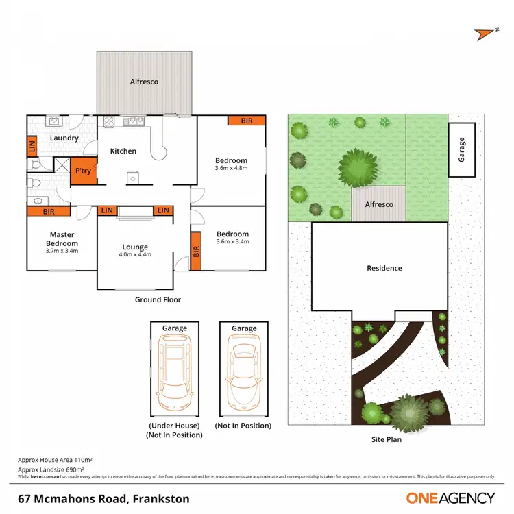 Floorplan of Homely house listing, 67 Mcmahons Road, Frankston VIC 3199
