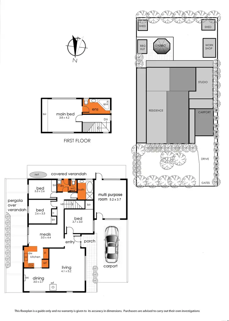 Floorplan of Homely house listing, 15 Park Lane, Somerville VIC 3912