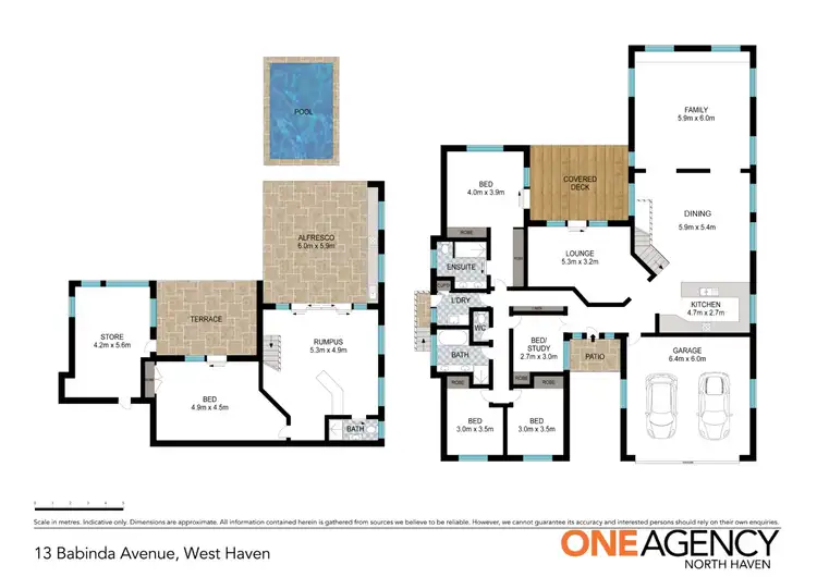Floorplan of Homely house listing, 13 Babinda Avenue, West Haven NSW 2443