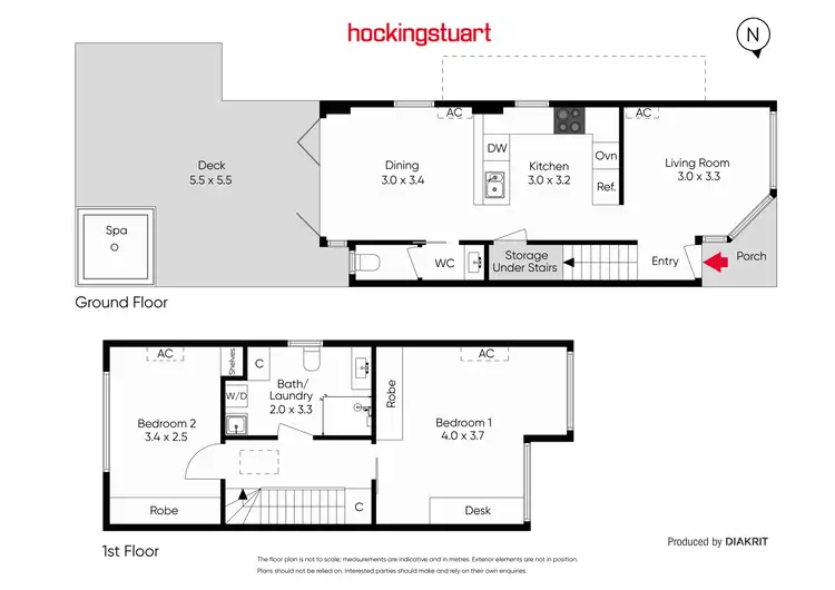 Floorplan of Homely house listing, 65 Bunting Street, Richmond VIC 3121