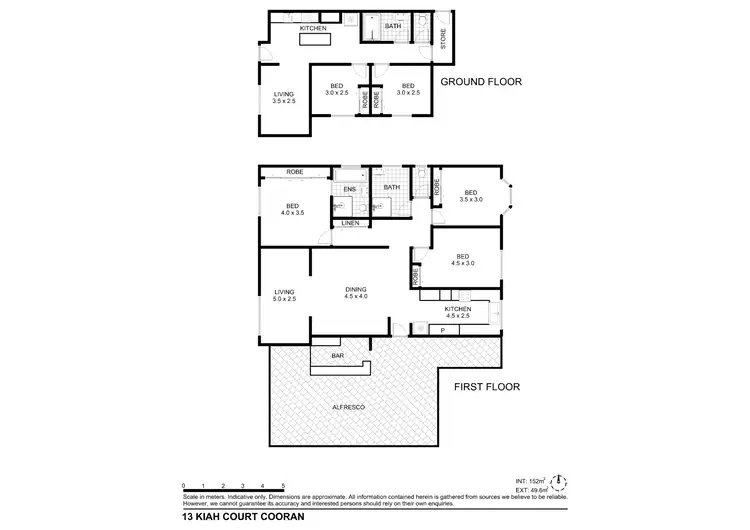 Floorplan of Homely house listing, 13 Kiah Court, Cooran QLD 4569