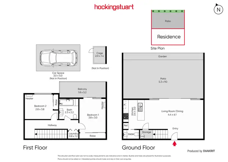 Floorplan of Homely apartment listing, 12/392 Nepean Highway, Frankston VIC 3199
