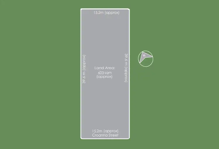 Floorplan of Homely land listing, 22 Croanna Street, Rye VIC 3941