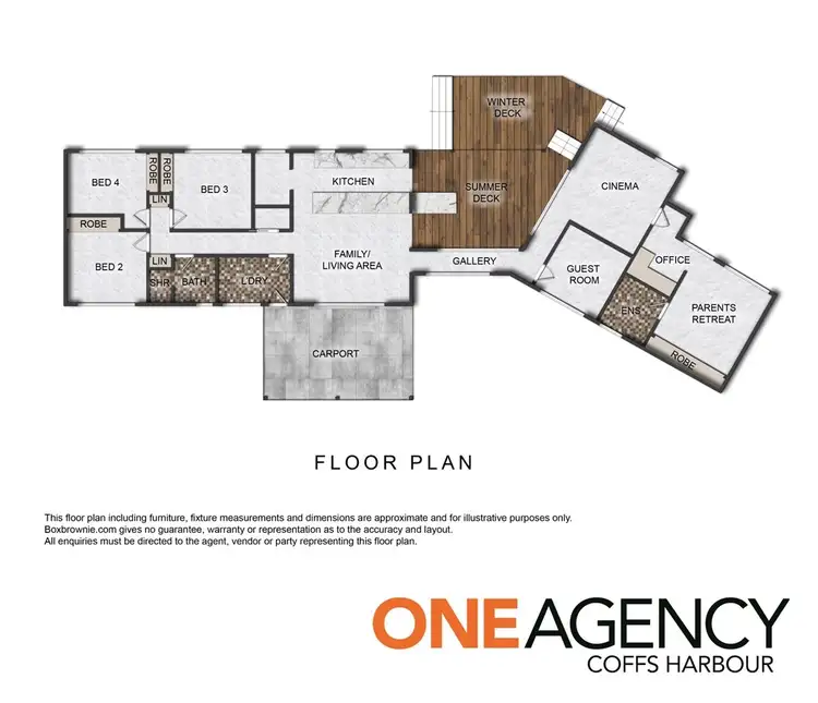 Floorplan of Homely house listing, 95b South Boambee Road, Boambee NSW 2450