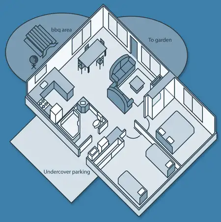 Floorplan of Homely house listing, 5/2-6 Great Ocean Road, Marengo VIC 3233