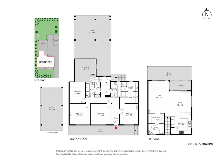 Floorplan of Homely house listing, 6 You Yangs Avenue, Dromana VIC 3936