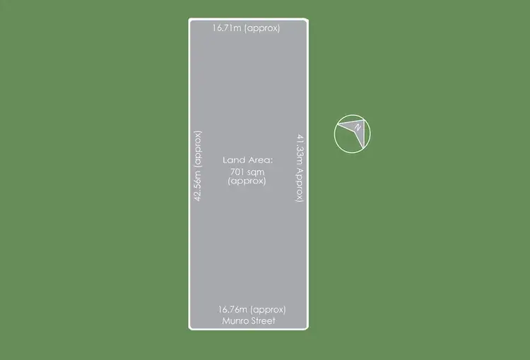 Floorplan of Homely land listing, 6 Munro Street, Blairgowrie VIC 3942