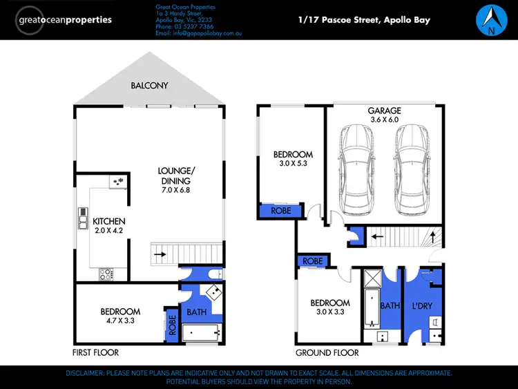 Floorplan of Homely house listing, 1/17 Pascoe Street, Apollo Bay VIC 3233