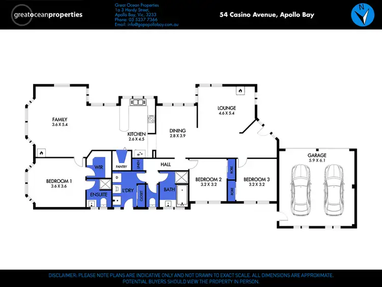 Floorplan of Homely house listing, 54 Casino Avenue, Apollo Bay VIC 3233