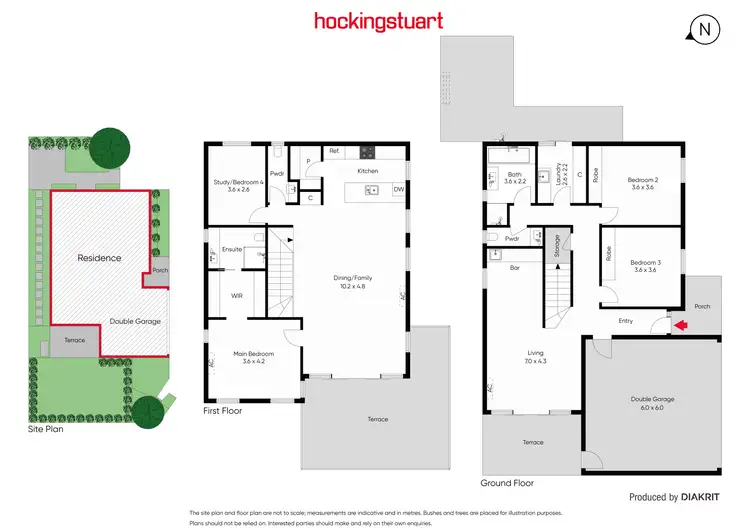 Floorplan of Homely townhouse listing, 1/659 Point Nepean Road, Mccrae VIC 3938