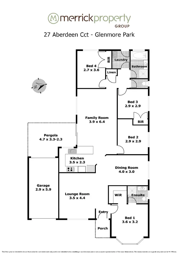 Floorplan of Homely house listing, 27 Aberdeen Circuit, Glenmore Park NSW 2745