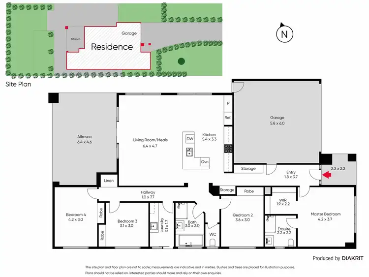 Floorplan of Homely house listing, 100 East Street, Daylesford VIC 3460