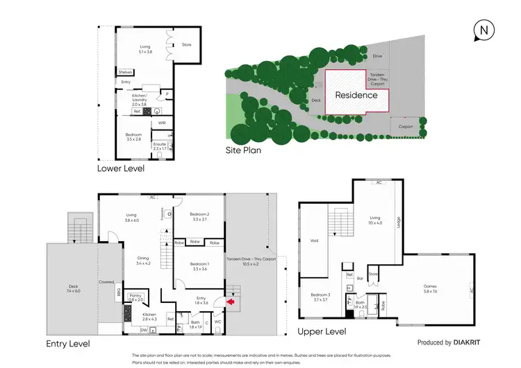 Floorplan of Homely house listing, 1 Wunda Street, Dromana VIC 3936