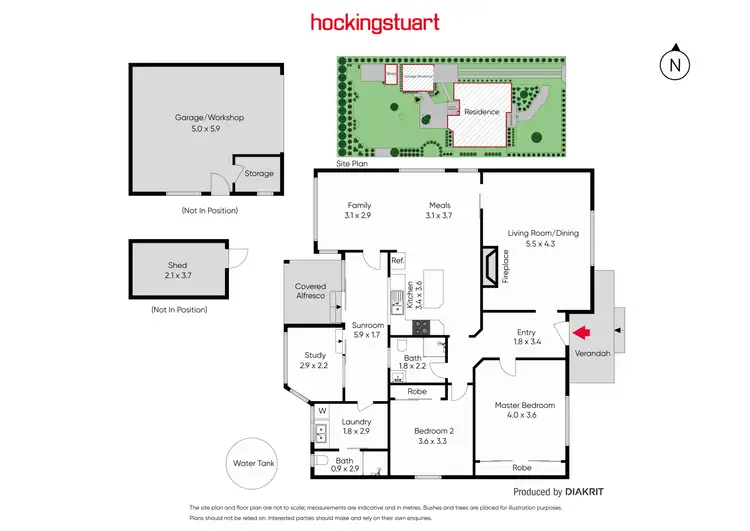 Floorplan of Homely house listing, 42 Albert Street, Mornington VIC 3931