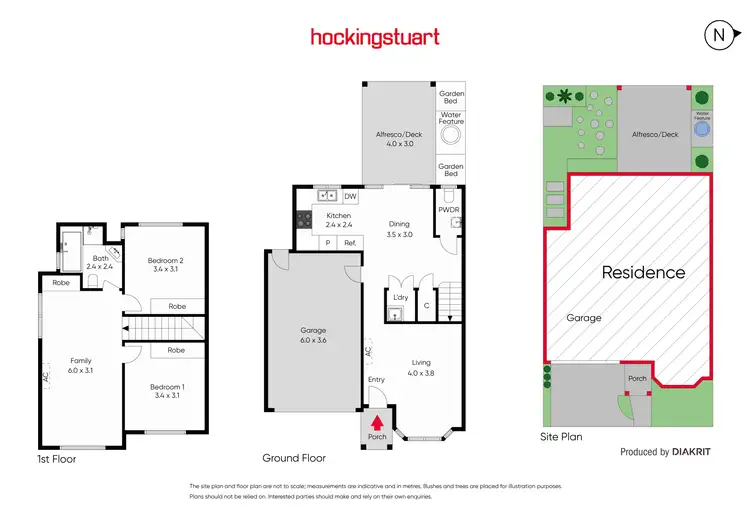 Floorplan of Homely townhouse listing, 15/140 Country Club Drive, Safety Beach VIC 3936