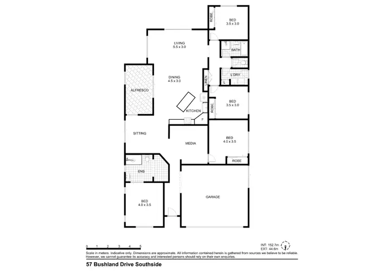 Floorplan of Homely house listing, 57 Bushland Drive, Southside QLD 4570