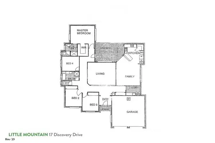 Floorplan of Homely house listing, 17 Discovery Drive, Little Mountain QLD 4551