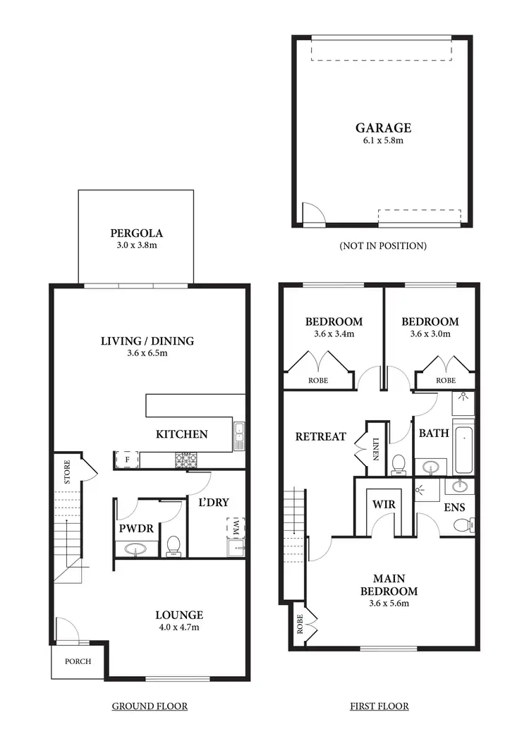 Floorplan of Homely house listing, 8 Apricot Avenue, Mernda VIC 3754
