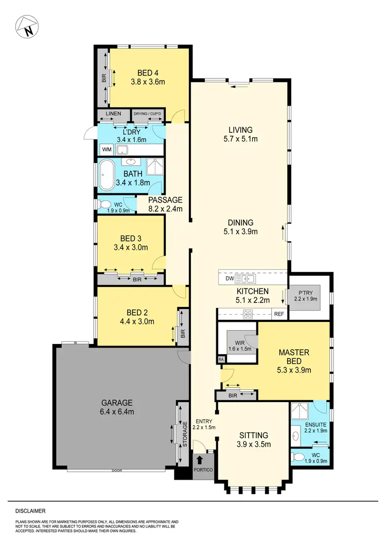 Floorplan of Homely house listing, 73 Canopy Avenue, Alfredton VIC 3350