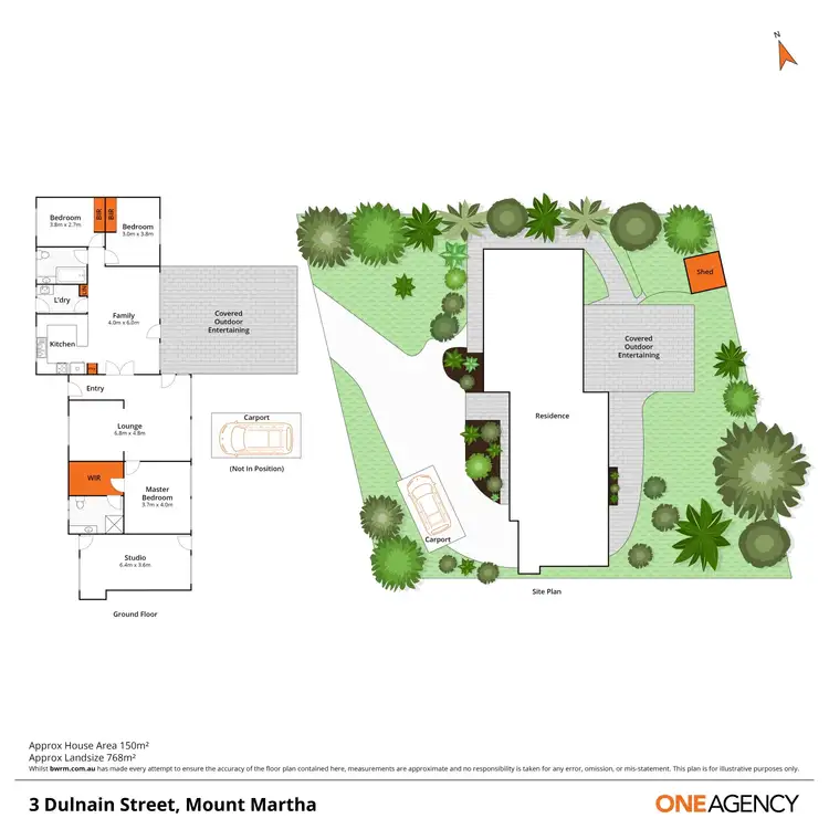 Floorplan of Homely house listing, 3 Dulnain Street, Mount Martha VIC 3934