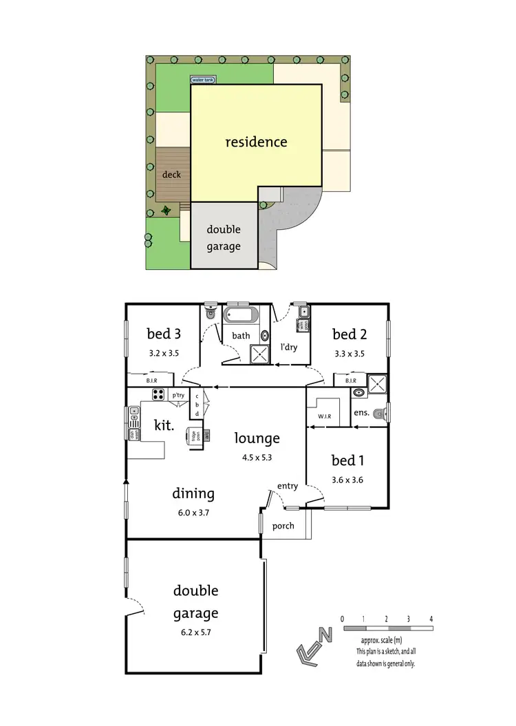 Floorplan of Homely house listing, 12A Monomeith Street, Mooroolbark VIC 3138
