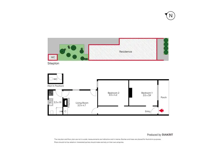 Floorplan of Homely house listing, 219 Ross Street, Port Melbourne VIC 3207