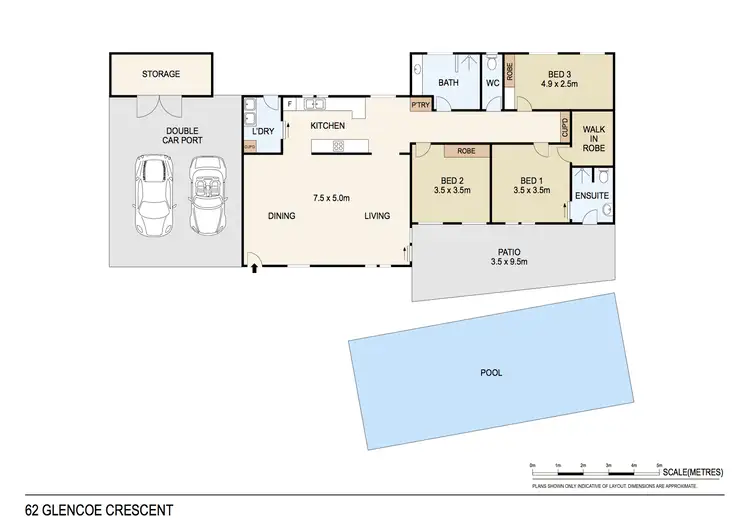 Floorplan of Homely house listing, 62 Glencoe Crescent, Tiwi NT 810