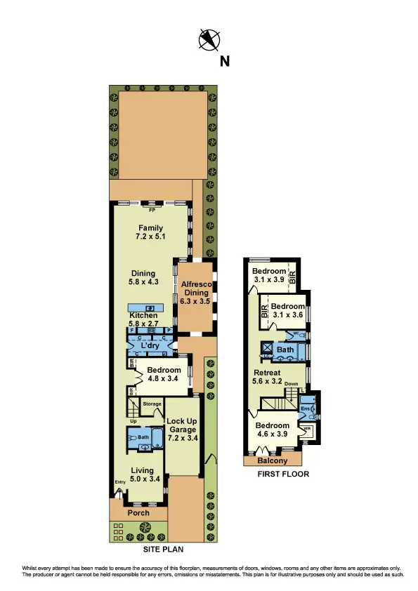 Floorplan of Homely house listing, 89 Osborne Street, Williamstown VIC 3016