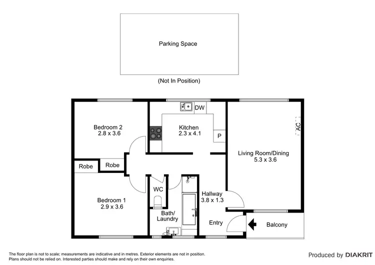 Floorplan of Homely apartment listing, 1/15 Kelvin Grove, Prahran VIC 3181