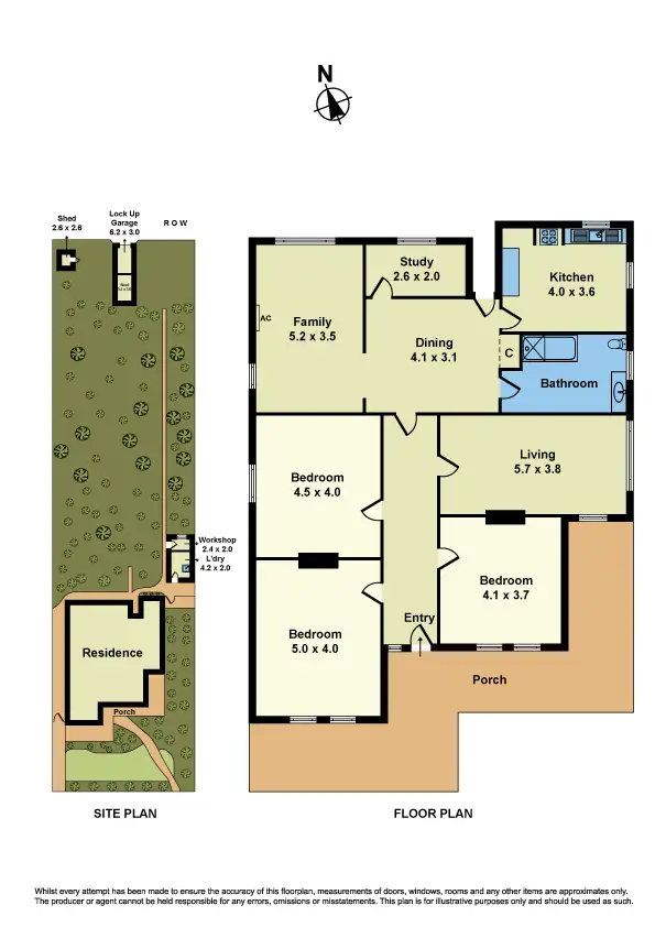 Floorplan of Homely house listing, 218 Osborne Street, Williamstown VIC 3016