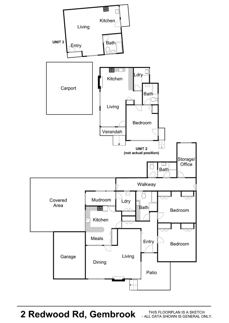 Floorplan of Homely house listing, 2 Redwood Road, Gembrook VIC 3783