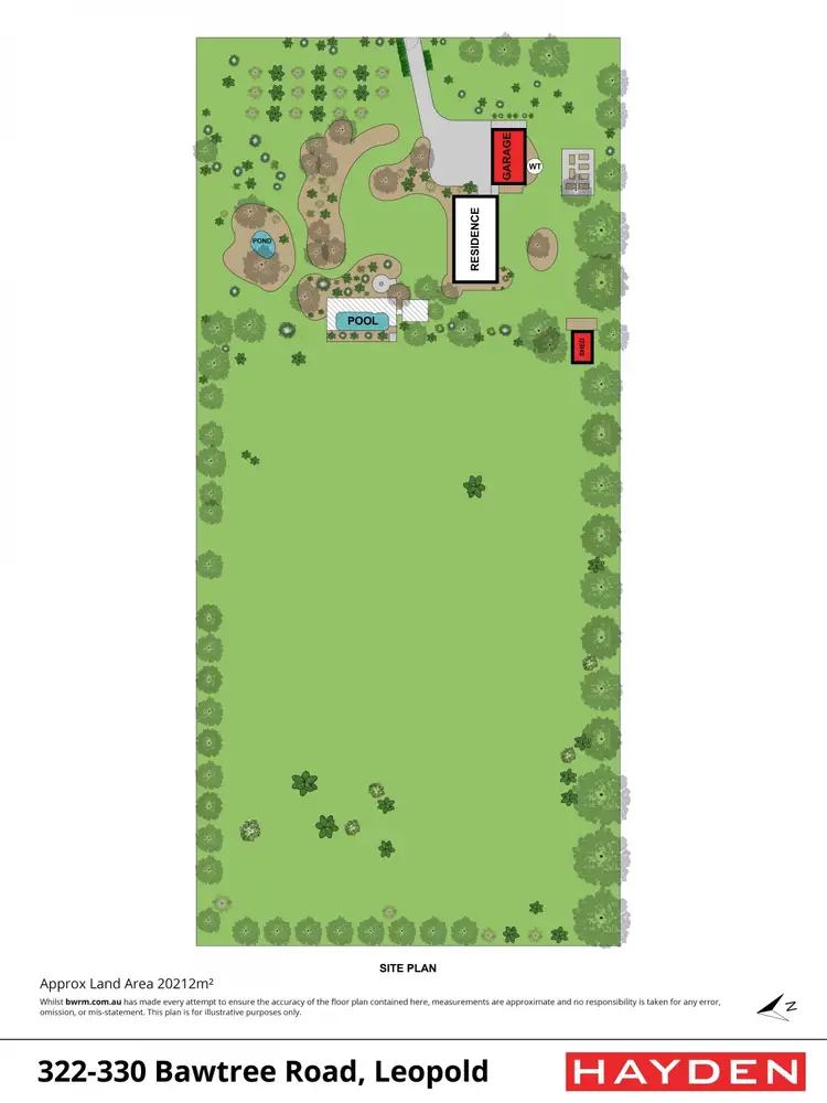 Floorplan of Homely house listing, 322-330 Bawtree Road, Leopold VIC 3224