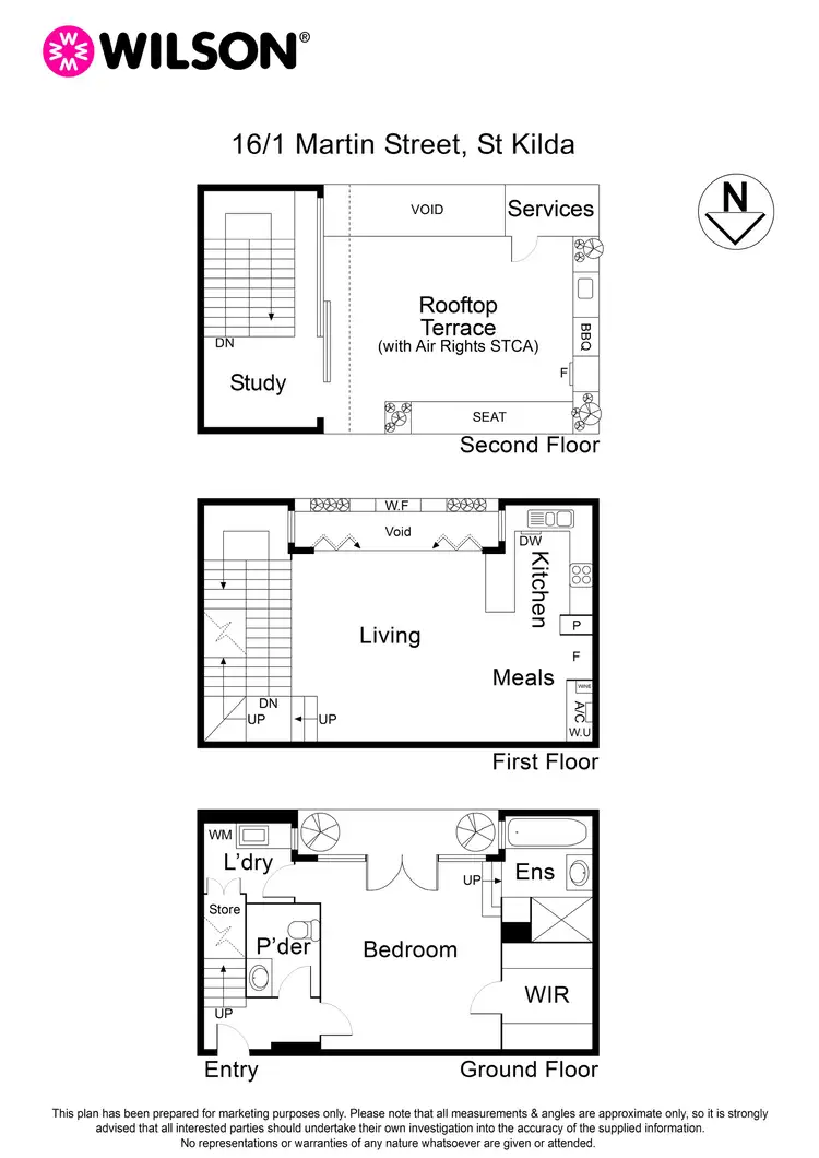 Floorplan of Homely warehouse listing, Warehouse 16/1 Martin Street, St Kilda VIC 3182