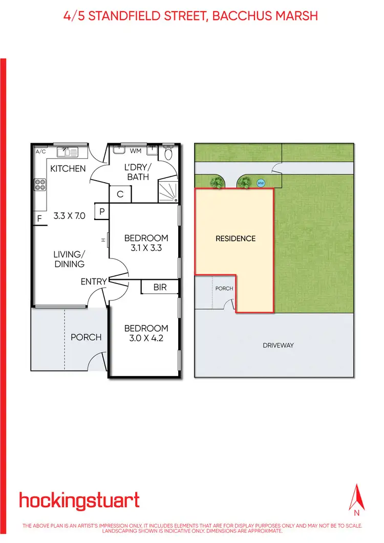 Floorplan of Homely house listing, 4/5 Standfield Street, Bacchus Marsh VIC 3340
