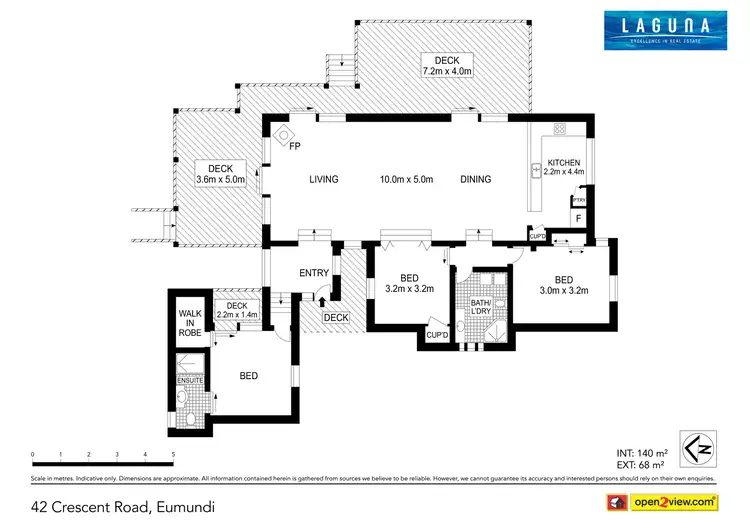 Floorplan of Homely house listing, 42 Crescent Road, Eumundi QLD 4562