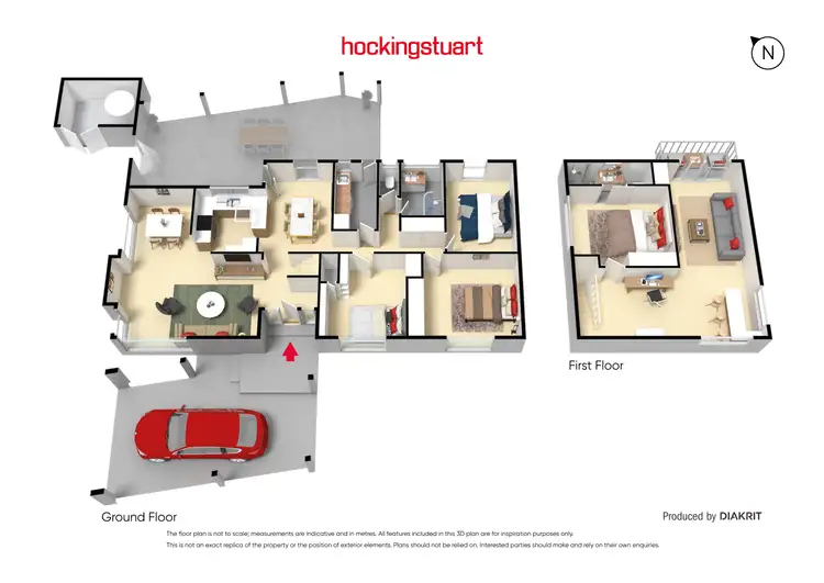 Floorplan of Homely house listing, 56 Gairloch Drive, Frankston VIC 3199