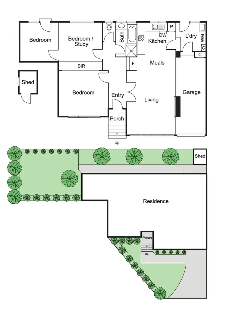 Floorplan of Homely unit listing, 7/8 Bealiba Road, Caulfield South VIC 3162