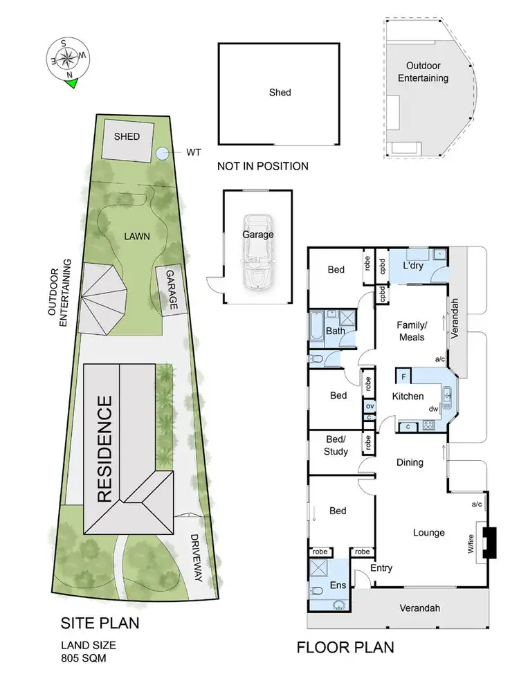 Floorplan of Homely house listing, 10 Sussex Avenue, Mornington VIC 3931