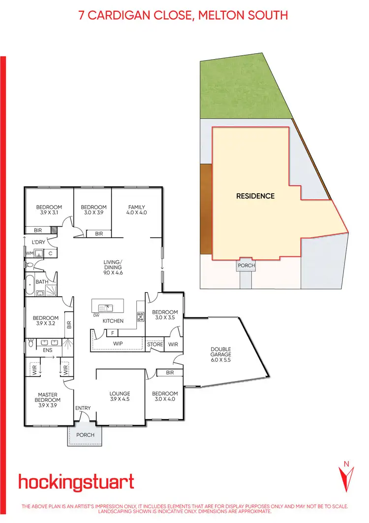 Floorplan of Homely house listing, 7 Cardigan Close, Melton South VIC 3338