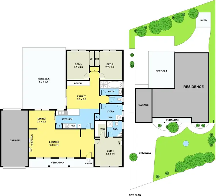 Floorplan of Homely house listing, 3 Reginald Close, Berwick VIC 3806