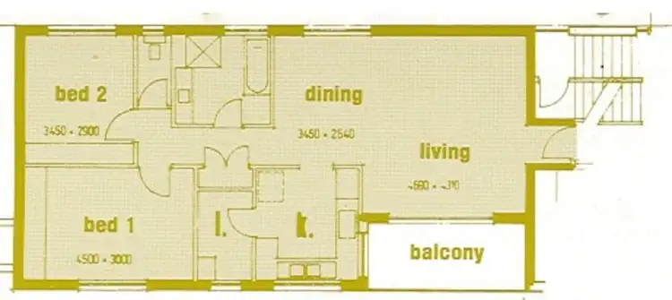 Floorplan of Homely unit listing, 4/26 Upper Gay Terrace, Kings Beach QLD 4551