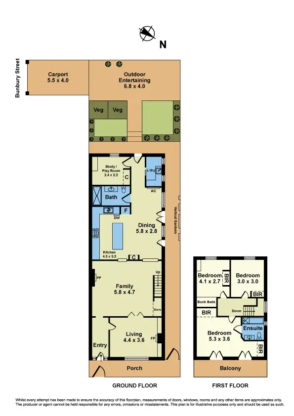 Floorplan of Homely house listing, 239 Douglas Parade, Newport VIC 3015