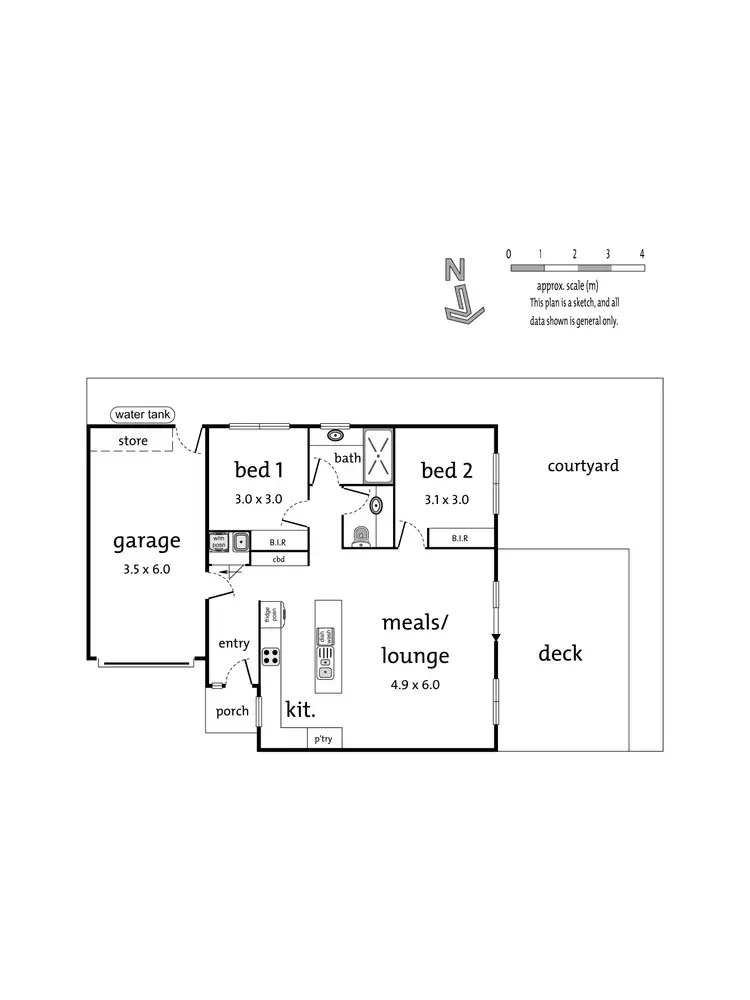 Floorplan of Homely unit listing, 5/32 Dorset Road, Croydon VIC 3136