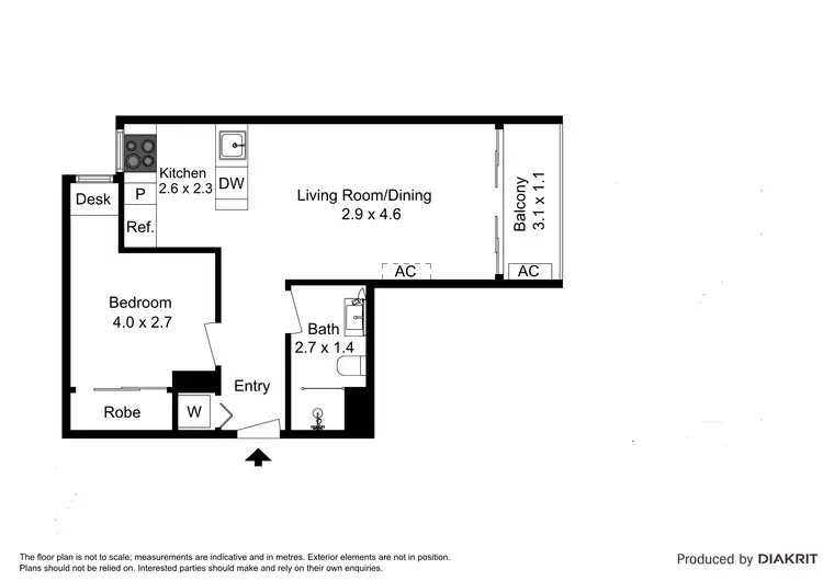 Floorplan of Homely apartment listing, 204/28 Mount Street, Prahran VIC 3181