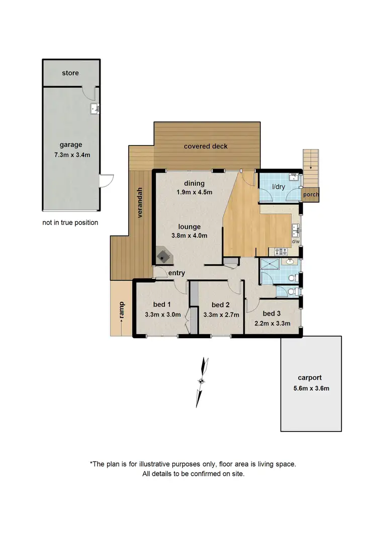 Floorplan of Homely house listing, 10 Christine Street, Millgrove VIC 3799