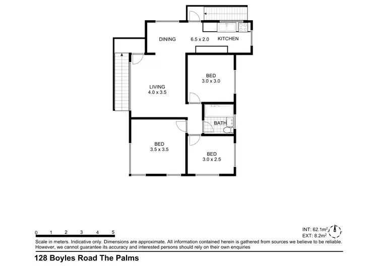 Floorplan of Homely rural property listing, 128 Boyle Road, The Palms QLD 4570