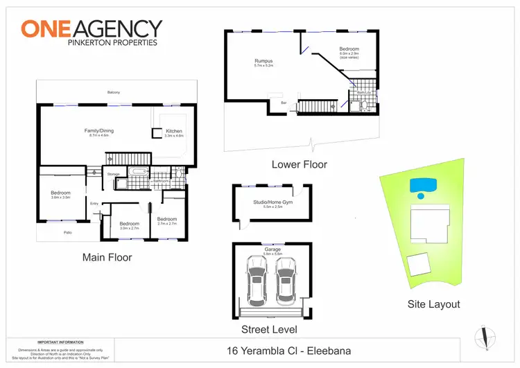 Floorplan of Homely house listing, 16 Yerambla Close, Eleebana NSW 2282