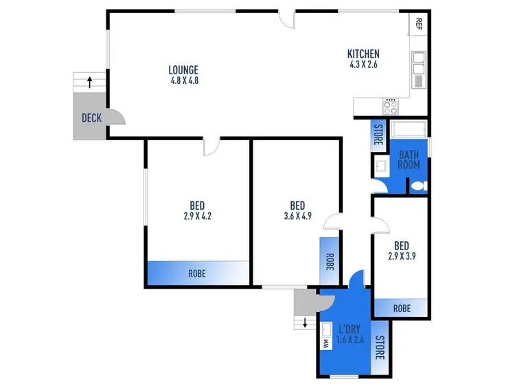 Floorplan of Homely house listing, 30/a Murray Street, Apollo Bay VIC 3233